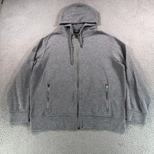 Polo Ralph Lauren Hoodie Adult Extra Large Gray Heather Full Zip Pony Sweatshirt