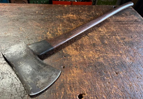 Vintage Vaughan 4LB Single Bit Axe Original Handle. Made in USA NICE!!