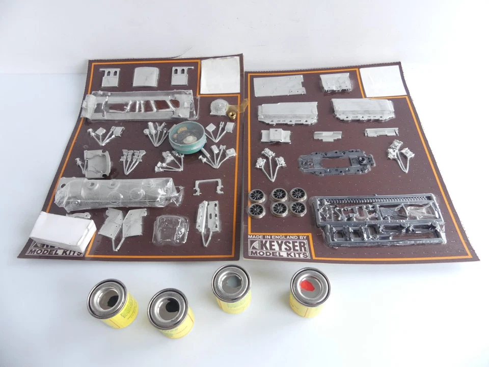 KEYSER MODEL KITS METAL HO LOCOMOTIVE A VAPEUR DU PO 230 G - Photo 2/4