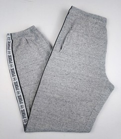 Victoria's Secret VS PINK Lounge Sweat Pants Logo Gray Marl XS