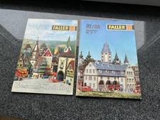 FALLER Gesamt-Katalog 1978/79 & 1987/88, Modellbau H0 N Z, Deutsch
