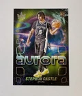 2024-25 Panini Court Kings Stephon Castle Aurora CASE HIT SSP RC Rookie Spurs