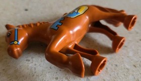 LEGO DUPLO - BROWN HORSE OF THE GREAT ROYAL CASTLE - 10577 - VINTAGE - USED