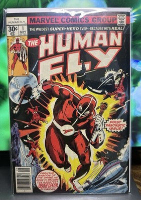 The Human Fly #1 - September 1977 - 30¢ Cover - Marvel - Bronze Age
