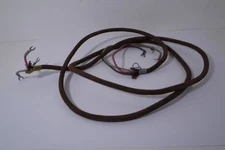 Used Original W/E 3 Conductor Brown Cloth Handset Cord in Good Condition 48" Lg