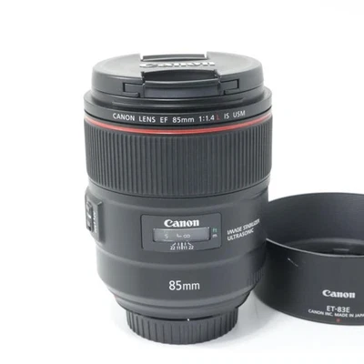 Objectif Canon EF85mm F1.4L IS USM 85mm Pour Portrait Téléobjectif - Photo 1/4