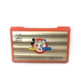 Nintendo Game & Watch MULTI SCREEN MICKEY & DONALD Tested Boxed