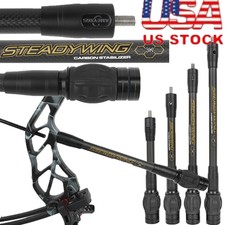 Carbon Stabiliser Balance Bar Compound Bow Archery Silencer Dampener Absorber