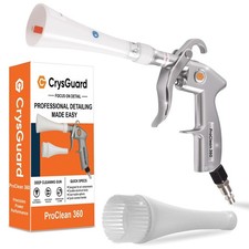 High Pressure Car Cleaning Gun - Tornado Detailing Tool With Rotating Nozzle For