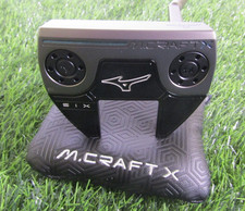 New Mizuno M. Craft X SIX S6 Putter, 34", Headcover