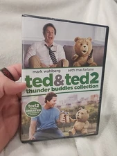 New DVD Ted 1 & Ted 2 Thunder Buddies Forever Collection Unrated