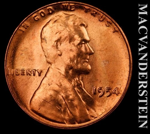 1954-P Lincoln Wheat Cent — photo from another recent sale