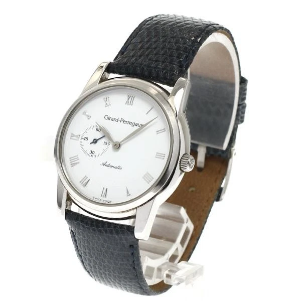 Girard Perregaux — Girard-Perregaux 9050 34mm SS White Dial Automatic Small Seconds Watch #C15561