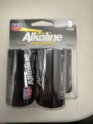 Rite Aid Alkaline Batteries- Pack of 4