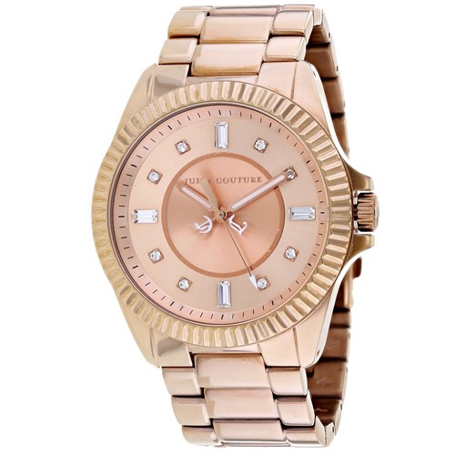 New/NWT Juicy Couture 1900900 Stella Rose Gold Watch by Movado + Bonus Juicy Couture Women main image 4