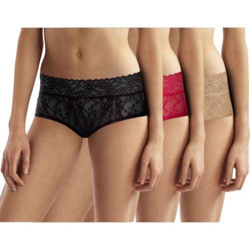 DKNY Intimates Women's Signature Lace Bikini Panties NIB - 3 Pack Small / Medium - Picture 3 of 4