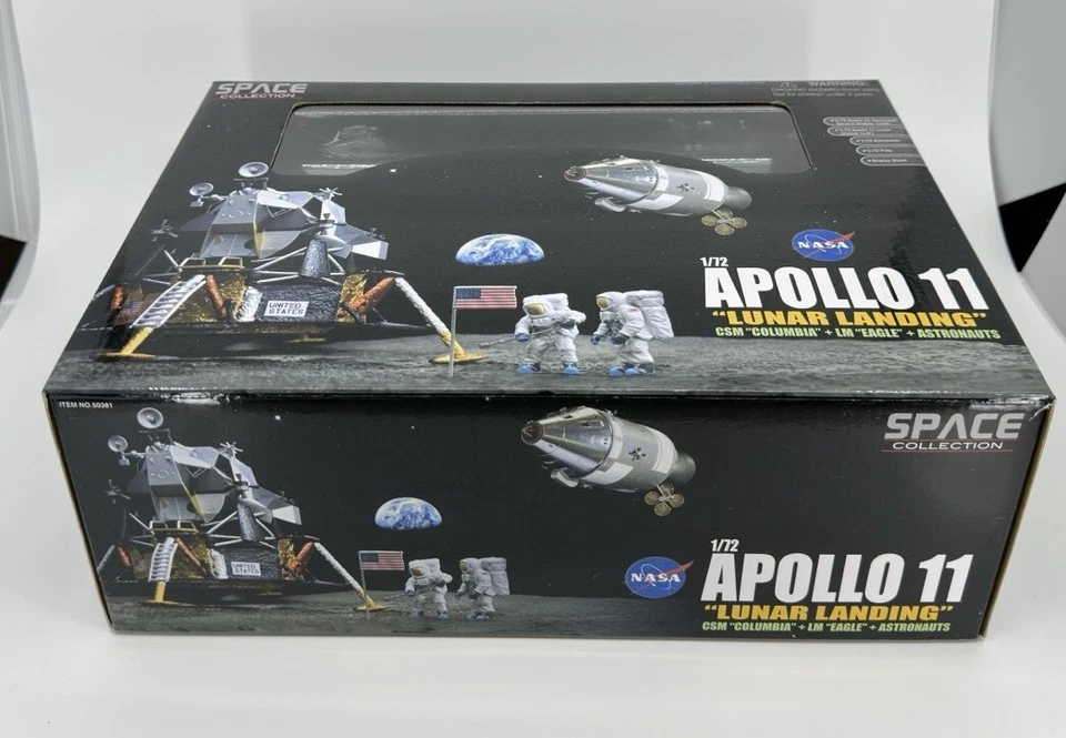 1/72 Dragon Wings Apollo 11 “Lunar Landing” CSM “Columbia” + LM Eagle 50381 - Image 2 of 4
