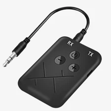 2 in 1 Bluetooth 5.0 Transmitter Receiver USB Wireless 3.5mm Audio Adapter Car➲