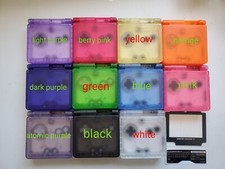GBA SP Game Boy Advance SP Replacement Housing Shell Clear Pick A Color USA 