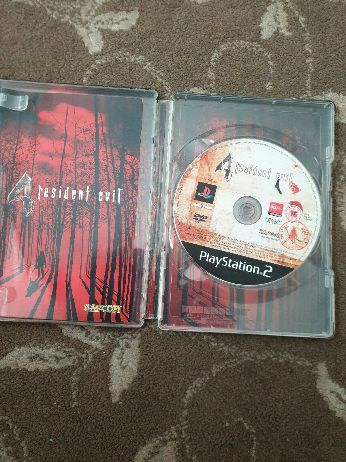 Resident Evil 4 Steelbook PS2 PAL