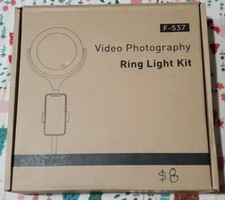 8 inch LED Selfie Ring Light With Tripod Stand For Makeup Tiktok Live Stream