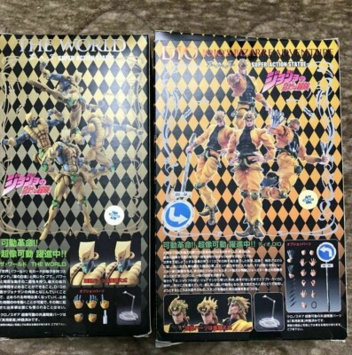 Super Action Statue Dio & The World Figure set JoJo's Bizarre