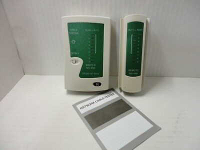 LAN Network Cable Wire Tester PC Computer Phone RJ45 RJ11 Cat 5 5e 6 Wire Scan