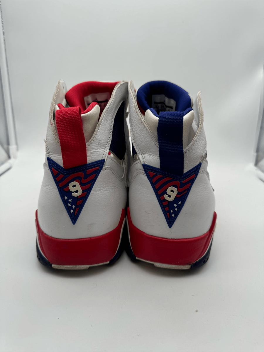 Nike Air Jordan‎ 7 Size 13.5 Retro Olympic Tinker Alternate 304775-123 NIKE AIR JORDAN 7 RETRO TINKER ALTERNATE 304775-123 Blue Red  main image 2