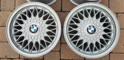 BBS 15インチ メッシュホイール 純正E30 M3 BBS BMW E30 M3 OEM Cross Spoke Style 5 BBS Wheel Rim 15x7 30 RARE for