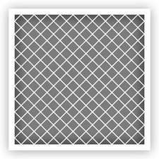 Squares Pattern 12 Stencil - Choose a Size - Laser-Cut Reusable Plastic