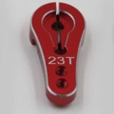 SAMIX SCX-6022K-V2-RD 23T Servo Horn Red : SCX10-2 / SCX10 / XR10 / EXO