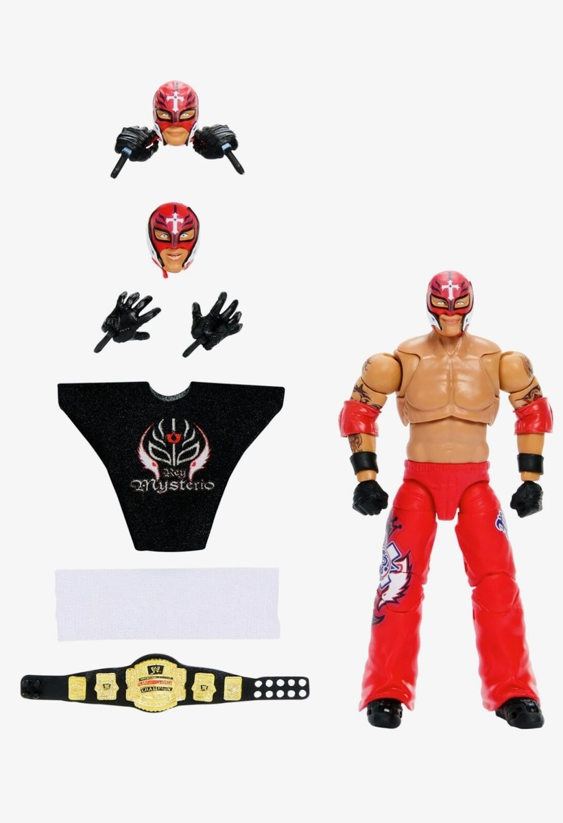 『WWE』MYSTERIO TOYベルト付きフィギュア WWE ULTIMATE EDITION REY MYSTERIO FAN TAKEOVER MATTEL ACTION