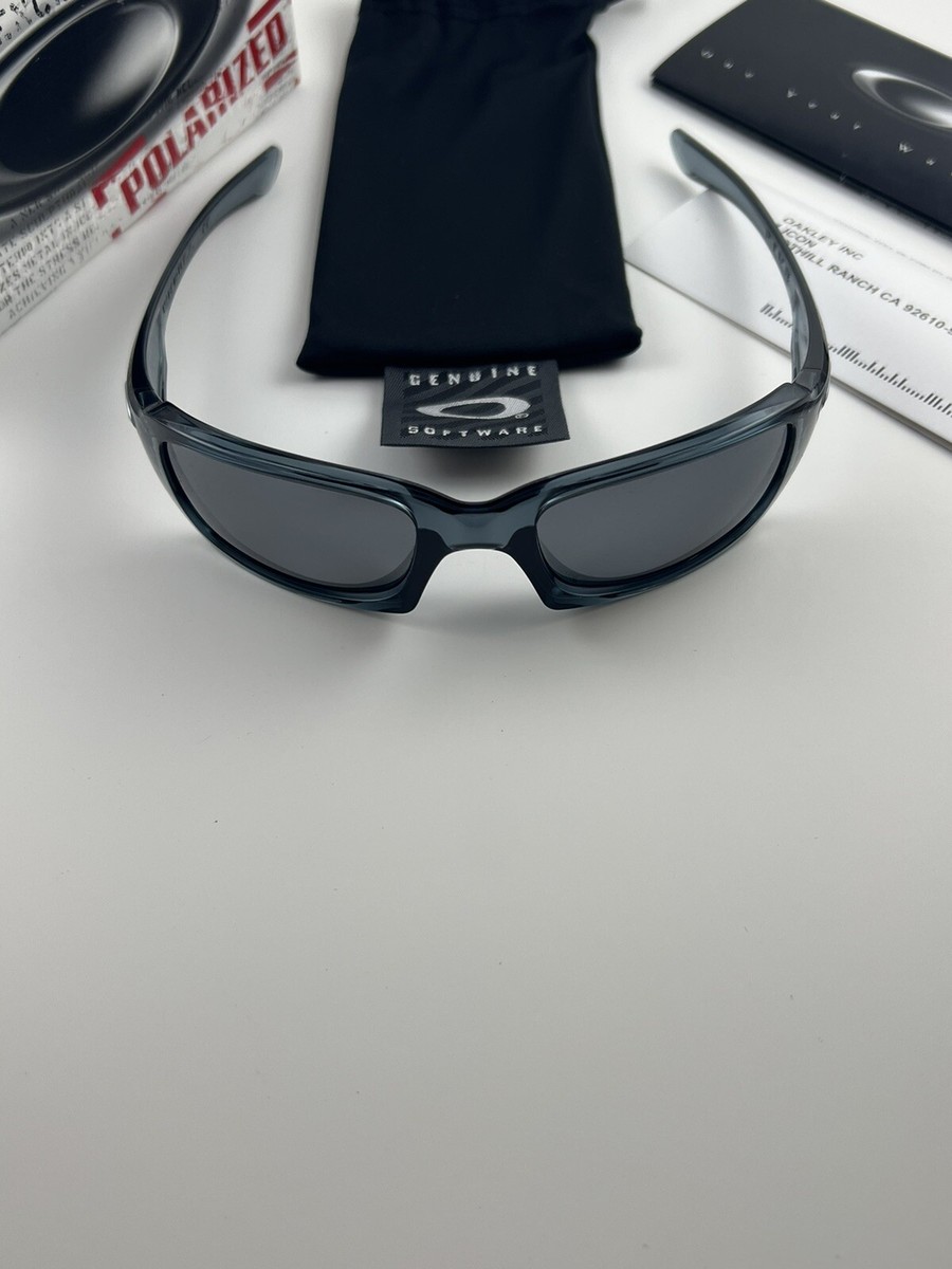 小物 OAKLEY (4+1)2 FIVES SQUARED Fives Squared® Black Iridium Polarized Lenses, Polished