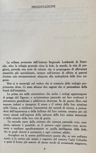 CARLO COLOMBO IL COMPITO DELLA TEOLOGIA ESPOSIZIONE DOTTRINA CATTOLICA JACA BOOK - Imagen 7 de 24