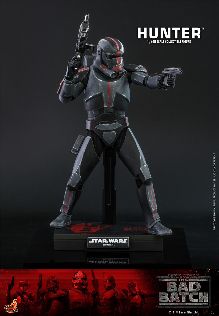 ホットトイズTMS050 バッド・バッチ ハンター Hunter1/6フィギュア HOTTOYS HT 1/6 TMS050 Star Wars Hunter Bad Batch Collectible