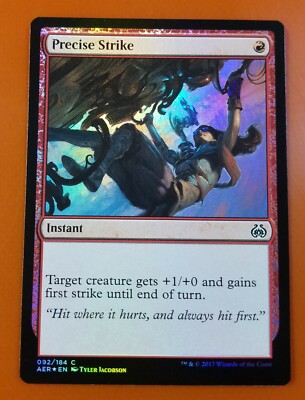 1x Precise Strike | FOIL | Aether Revolt | MTG Magic Cards