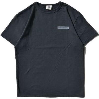 Samurai Sumikuro Inlay Aged Cotton Loopwheel T-Shirt Runs Small