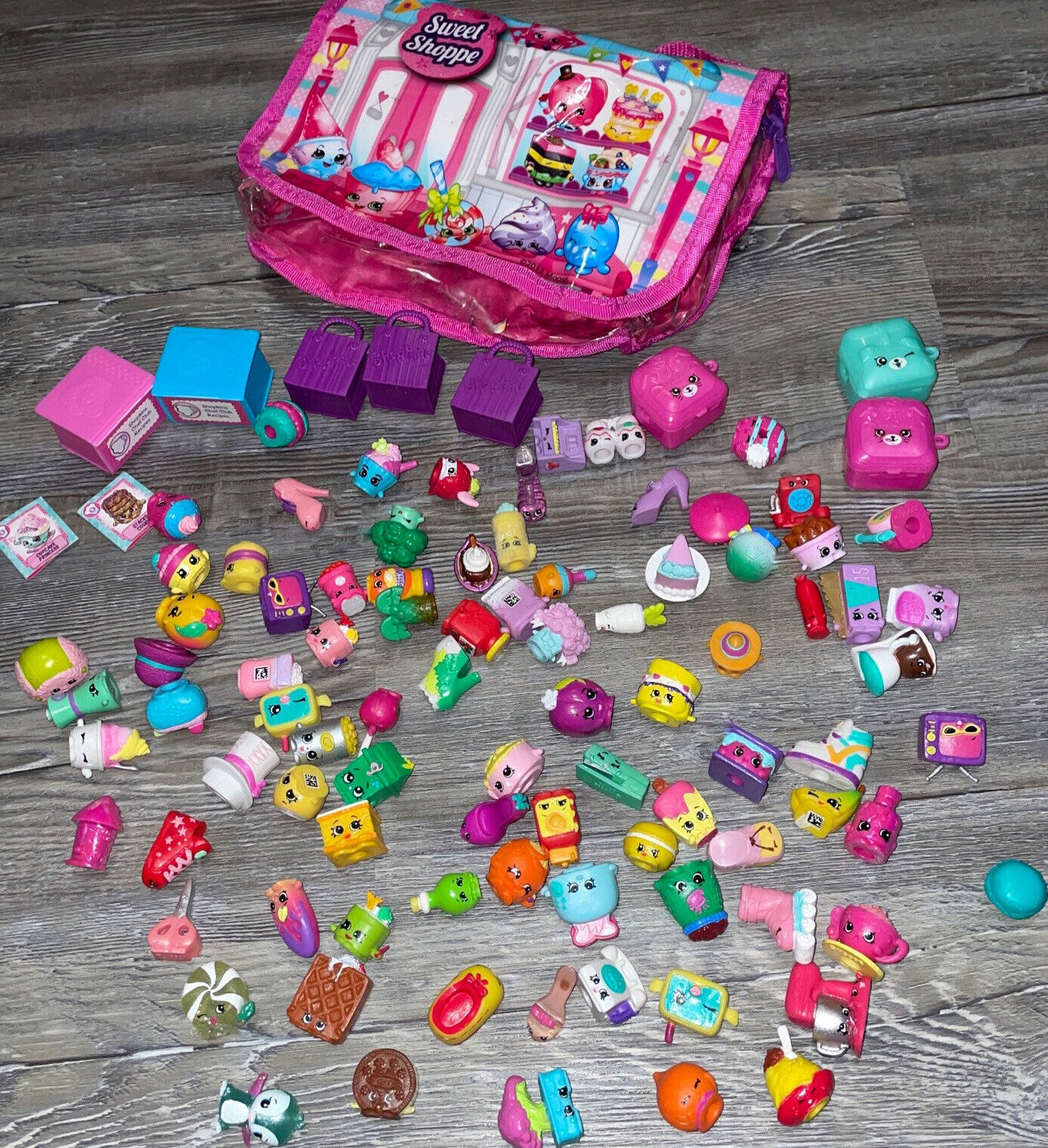 Shopkins Toy Figurine Lot Mixed