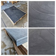 Stone Hearths  BRUSHED (SOFT FEEL)  - 20mm thick - Fireplace - Wood Burner