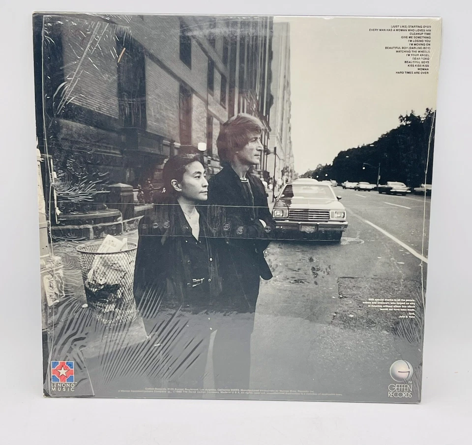 John Lennon & Yoko Ono – Double Fantasy LP 1980 Geffen Records GHS 2001 EX/EX - Изображение 2 из 3