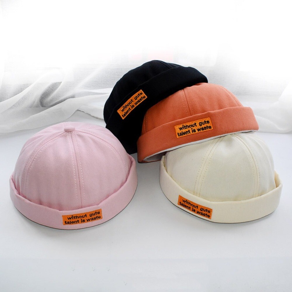 APL Lettere ricamo padrone di casa cappello stile strada docker berretto unisex