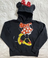 Disney Parks - Minnie Mouse Ear Hoodie For Girls, Youth XL