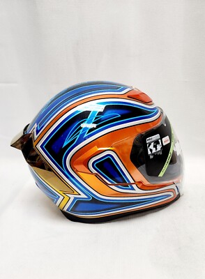 Icon Airflite El Centro Blue Full Face Street Motorcycle Helmet