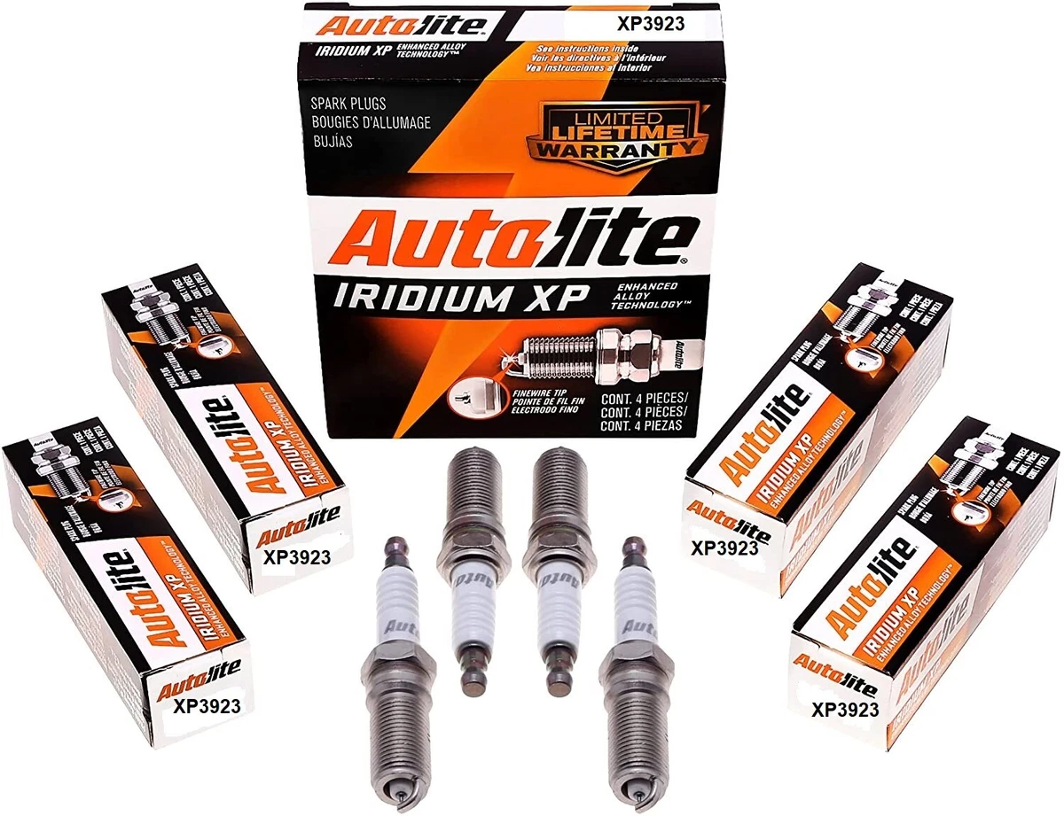 Pack Of 4 AUTOLITE IRIDIUM XP3923 Spark Plug NEW | eBay