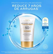 L'BEL DEFENSE TOTAL ANTI-AGING FACE CREAM SPF 50 - 30 ml/ 1.0 oz. NEW!