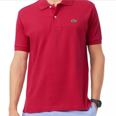 Lacoste Polo Shirt Men's Sport Short Sleeve Cotton Pink Sport  Size 5 / Large US