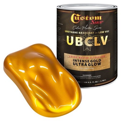 CMU Color Master Ultraglow Automotive Paint - Intense Gold Ultra Glow- Gallon