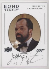 2019 James Bond Collection Tier 1 Jeffrey Wright as Felix Leiter #BLA-2 Auto qj3