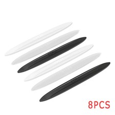 8pcs Invisible Door Edge Anti-Collision Strip High Elastic f Car Door Protection