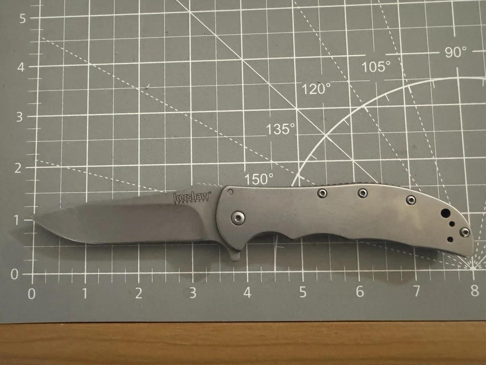 KERSHAW 3655 'Volt SS' Mango con granallado de cuentas 8Cr13MoV Hoja de 3,5" A/Aleta abierta Foto 3 de 4